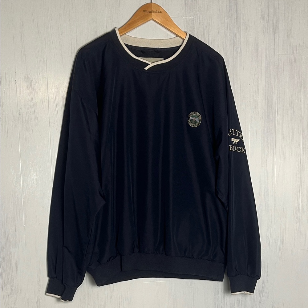 Cutter and Buck Navy‎ Grove Park Inn Golf Pullover Size L